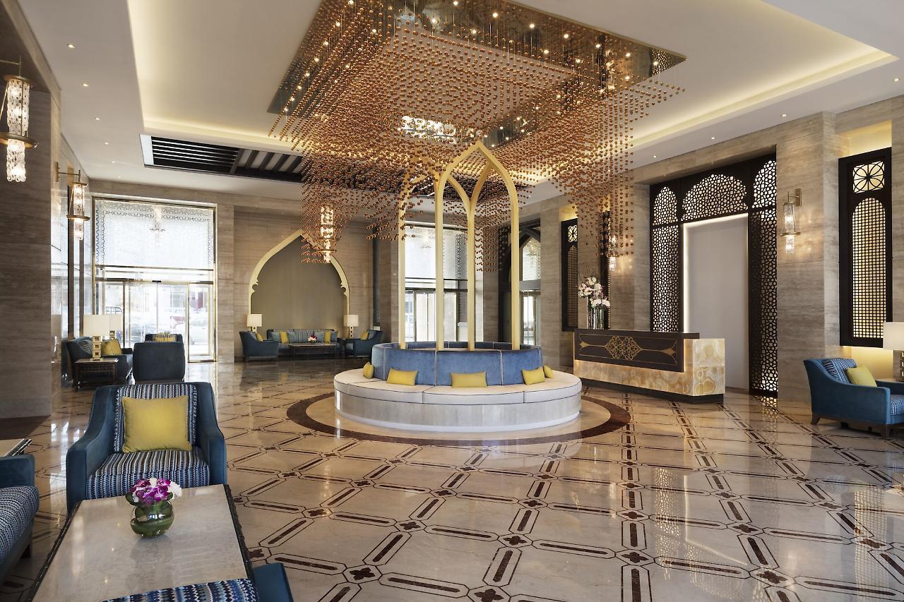Al Najada Doha Hotel By Tivoli מראה חיצוני תמונה The lobby of the hotel